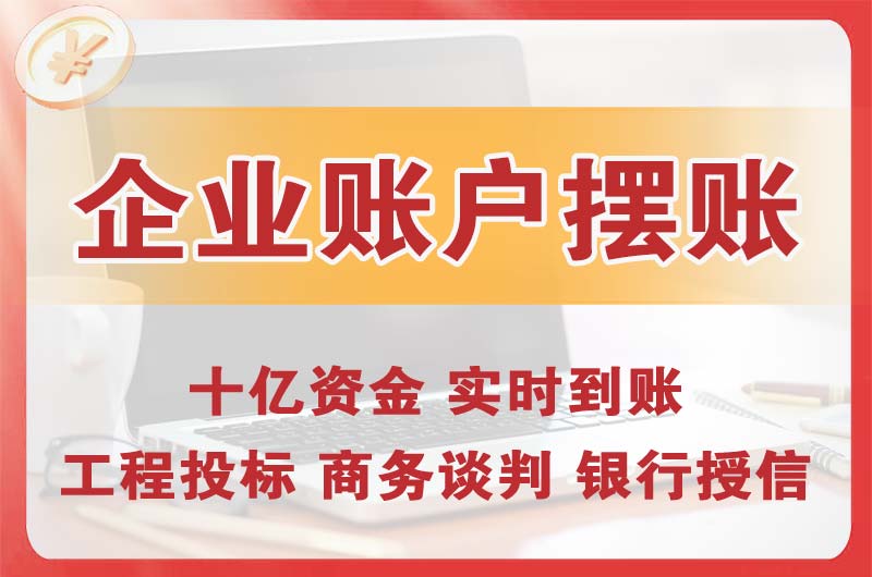 广西企业账户摆账